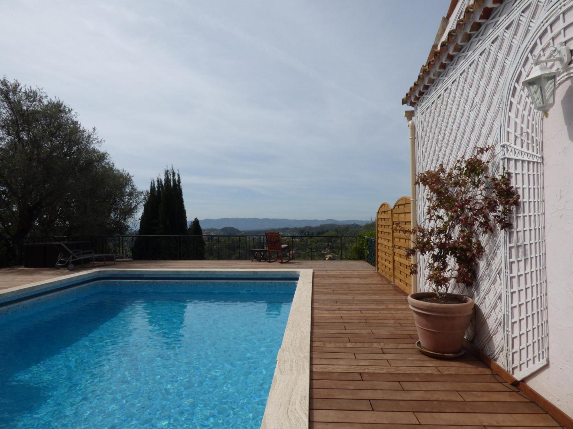 Apartment Cezanne With Heated Pool And Private Garden シャトーヌフ＝グラース エクステリア 写真